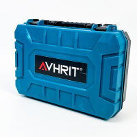 Avhrit AX001, kompakte kabellose Holzfräse, 21V, 2x4.0Ah Akkus, bürstenlos, 15 Fräser-Bits, Holzschneider, vielseitig