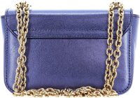 Furla Metropolis Mini Crossbody XS, Umhängetasche, Blau/Gold, kompakt, elegantes Design, goldene Details, ideal für unterwegs