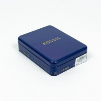 Fossil Hayes Herren Portemonnaie, Leder oder Polyester, schlankes Design, viele Kartenfächer, robust, stilvoll