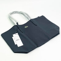 Lacoste L1 Damen Shopper, große Handtasche, schwarz, geräumig, elegantes Design, Logo-Detail, vielseitig einsetzbar
