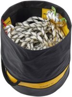 PETZL Bucket 30L S001AA01, robuste Seiltasche, selbststehend, Tragegriffe, wasserabweisend, für Kletterausrüstung