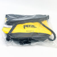 PETZL Bucket 30L S001AA01, robuste Seiltasche, selbststehend, Tragegriffe, wasserabweisend, für Kletterausrüstung