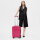 Tous suitcase 2002129225, medium, hard shell, pink, 45.7L, 56x39.5x20.7cm, lightweight, 4 wheels