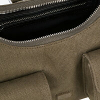 The Kooples Schultertasche, khaki, Umhängetasche, modernes Design, verstellbarer Riemen, kompakt, stylisch