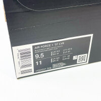Nike Air Force 1 07 LV8, Sneakers, Size 43, Black/Wolf, Leather, Classic Sole, Sporty, Comfortable