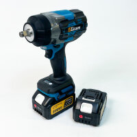 Gisam 18V Akku-Schlagschrauber, 1200Nm, 2 Akkus,...