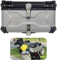 Alu Motorrad Topcase 65L, Universal Heckkoffer mit...