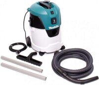 Makita VC2512L Nass-Trockensauger, 25L Behälter, Staubklasse L, robust, für Baustelle & Werkstatt