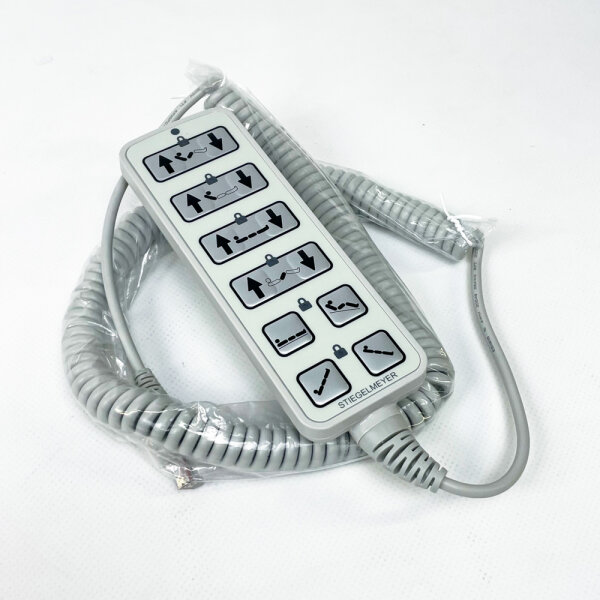 LINAK Fernbedienung HB400005-02 für Pflegebett, ergonomisch, einfache Bedienung, robustes Design