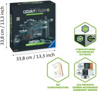 Ravensburger GraviTrax PRO 22426 Kugelbahn Starterset, vertikales Bausystem, Murmelbahn, Konstruktionsspielzeug ab 8 Jahren