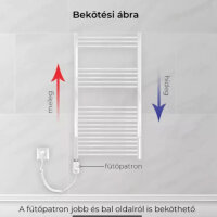Vario Term Heizpatrone 400W, 50Hz, glänzend weiß, Modell AR-VT400W, effiziente Elektroheizung
