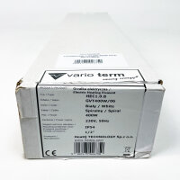 Vario Term Heizpatrone 400W, 50Hz, glänzend weiß, Modell AR-VT400W, effiziente Elektroheizung