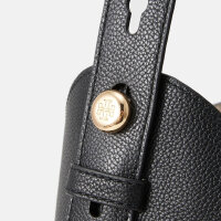 Tory Burch Romy Hobo 170964, Damen Handtasche, Schwarz, 37x30x12,5cm, weiches Leder, Schulterriemen, Logo-Detail