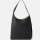 Tory Burch Romy Hobo 170964, Damen Handtasche, Schwarz, 37x30x12,5cm, weiches Leder, Schulterriemen, Logo-Detail