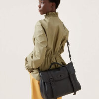 Mulberry Oversized Alexa Handbag, coarse grained leather,...