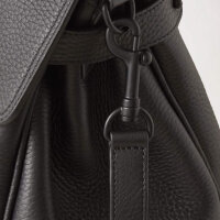 Mulberry Oversized Alexa Handtasche, grob genarbtes Leder, Schwarz, geräumig, 32x37x17cm, ikonisches Design
