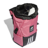 Adidas 4ATHLTS BP IL5749 Backpack, Pink/Black, 27.5L, sporty, robust, large main compartment, padded straps