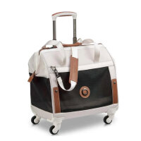 Delsey Chatelet Air 2.0 Haustier-Rollkoffer, 42l, 45x44x27cm, Angora, komfortabel, robust, leicht, mit Rollen
