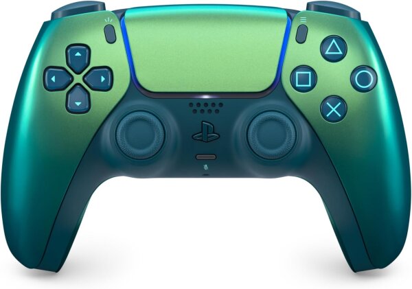 Sony DualSense Wireless Controller Chroma Teal, CFI-ZCT1W, for PS5/PC/Mac/Mobile, haptic feedback, adaptive triggers