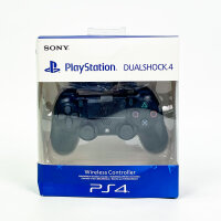 Sony Dualshock 4 Wireless Controller Jet Black, CUH-ZCT2E, PS4 Gamepad, Touchpad, Vibrationsfunktion, Bluetooth, USB-Ladung