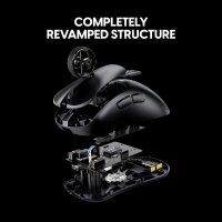 Pulsar Xlite V4 Mini Mouse, White, 32000 DPI, XS-1 Sensor, 750 IPS, Model PXL412, ultra-light, gaming-optimized