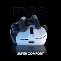 Pulsar Xlite V4 Mini Mouse, White, 32000 DPI, XS-1 Sensor, 750 IPS, Model PXL412, ultra-light, gaming-optimized