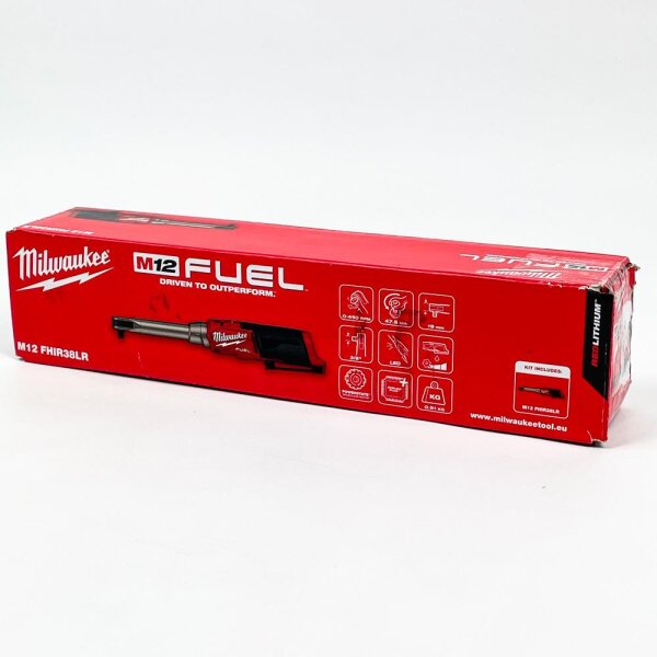 Milwaukee M12 FHIR38LR-0 High-Speed ​​Ratchet 12V, 0.95 cm, compact, without battery, ideal for tight spaces