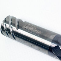 Kennametal KOR6 6767645, Vollhartmetall-Schaftfräser, 20x20x100x166mm, R1 SL, dynamische Titanbearbeitung