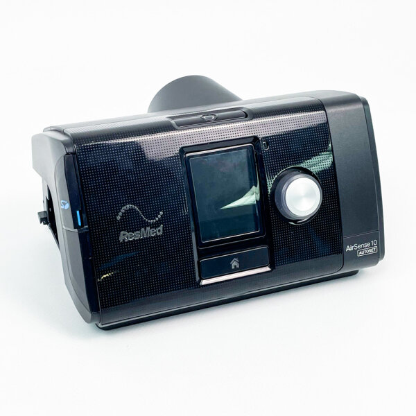 ResMed AirSense 10 Autoset CPAP Gerät, gebraucht, inkl. SD-Karte & 90W Adapter (US), ohne Atemschlauch, für Schlafapnoe