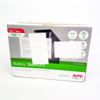 APC Back UPS PRO BR1600SI USV, 1600 VA, Line-Interactive, LCD-Display, Überspannungsschutz, leises SI-Modell