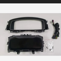 Digitales LCD-Kombiinstrument für VW Golf 7 R-Line/GTI, Passat B8 CC, Tachometer, ohne Schrauben, hochauflösendes Display