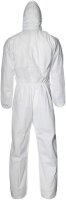 DuPont ProShield 20 Schutzanzug XXL, mit Kapuze, Kat. III, Typ 5/6, weiß, Einweg-Overall, Schutzkleidung