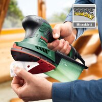 Bosch PSM 200 AES multi-sander, 200W, SystemBox, versatile, ergonomic, for corners/edges, quick blade change