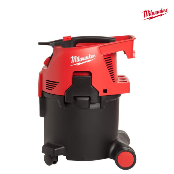 Milwaukee AS300ELCP Nass-/Trockensauger, 1500W, 30l Behälter, 36mm Schlauch, robustes Absaugsystem