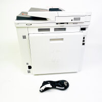 HP LaserJet Managed E47528f Farblaser-Multifunktionsdrucker, Drucken, Scannen, Kopieren, Netzwerk, Duplex