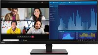 Lenovo ThinkVision P34w-20 Curved LED-Monitor, 34", WQHD, IPS, USB-C, höhenverstellbar, ohne Kabel