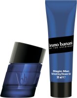 bruno banani Magic Man Set, Eau de Toilette 30ml & Duschgel 50ml, Herrenduft, energetisch, holzig, Geschenkidee