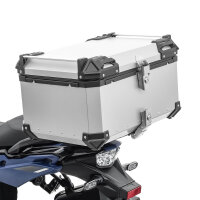 Bagtecs XB65 Alu Top Case 65L silber, Motorrad Koffer,...
