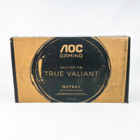 AOC Q27G4X 27" QHD Gaming Monitor, 0,5 ms, 180 Hz, flimmerfrei, höhenverstellbar, DisplayPort, HDMI