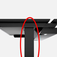 Secretlab Magnus Pro Tischbeine, elektrisch höhenverstellbar, ohne Tischplatte, für Stehschreibtisch, stabile Metallbeine