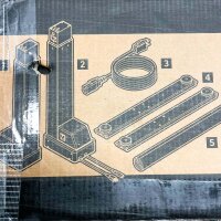 Secretlab Magnus Pro Tischbeine, elektrisch höhenverstellbar, ohne Tischplatte, für Stehschreibtisch, stabile Metallbeine