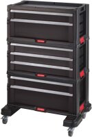 KETER Workshop Trolley, 7 Drawers, Mobile Tool Cart,...