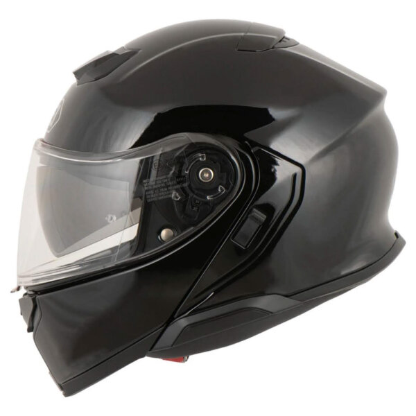 Shoei Neotec 3 NR Flip-Up Helmet XS (53-54cm), black, integrated sun visor, ventilation, comfortable fit