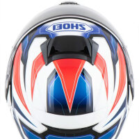 Shoei Neotec 3 Anthem TC-10 Flip-Up Helmet M (57-58cm) blue/red, integrated sun visor, ventilated, comfortable
