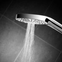 Ideal Standard Brausekombi Idealrain Evo, 3-Funktions-Handbrause, Chrom, Duschset mit variablen Strahlarten