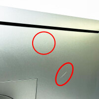 Dell Ultrasharp U2417H Monitor, 24 inch, Full HD, IPS, Infinity Edge, used, narrow bezel, height adjustable