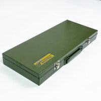 PROXXON 23000 Steckschlüsselsatz, 29-tlg., 1/2" Umschaltratsche, robuster Stahlkasten, kraftvolle Mechanik