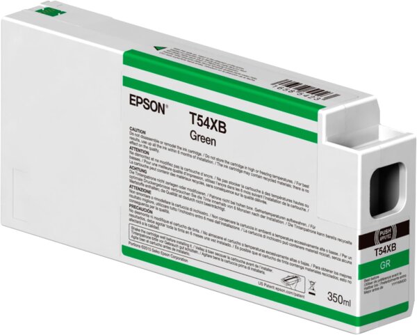 Epson T54XB printer cartridge, green, 350 ml, 1 piece – high fill volume