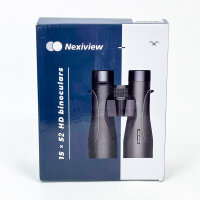 Nexiview HD binoculars 15x52, powerful & lightweight, large bright field of view, IPX7 waterproof – ideal for hunting, birdwatching, travel & sports