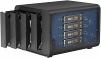 TERRAMASTER D8 Hybrid HDD/NVMe Enclosure 8-Bay, USB 3.2 Gen2 10Gbps Type-C, RAID 0/1/JBOD/Single, exclusive 2+6 Hybrid RAID (diskless)